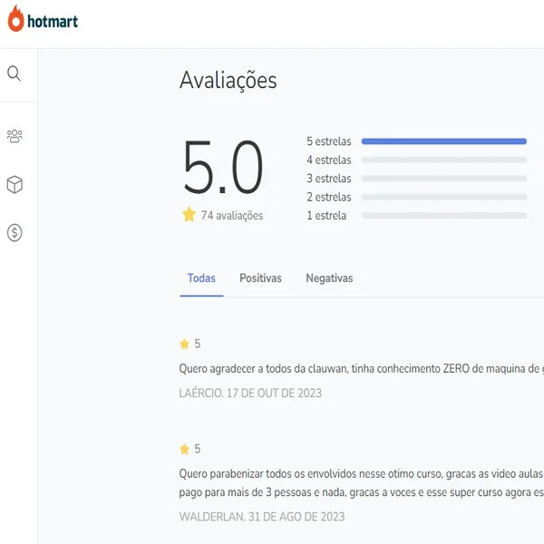 Resultado da pesquisa de satisfação