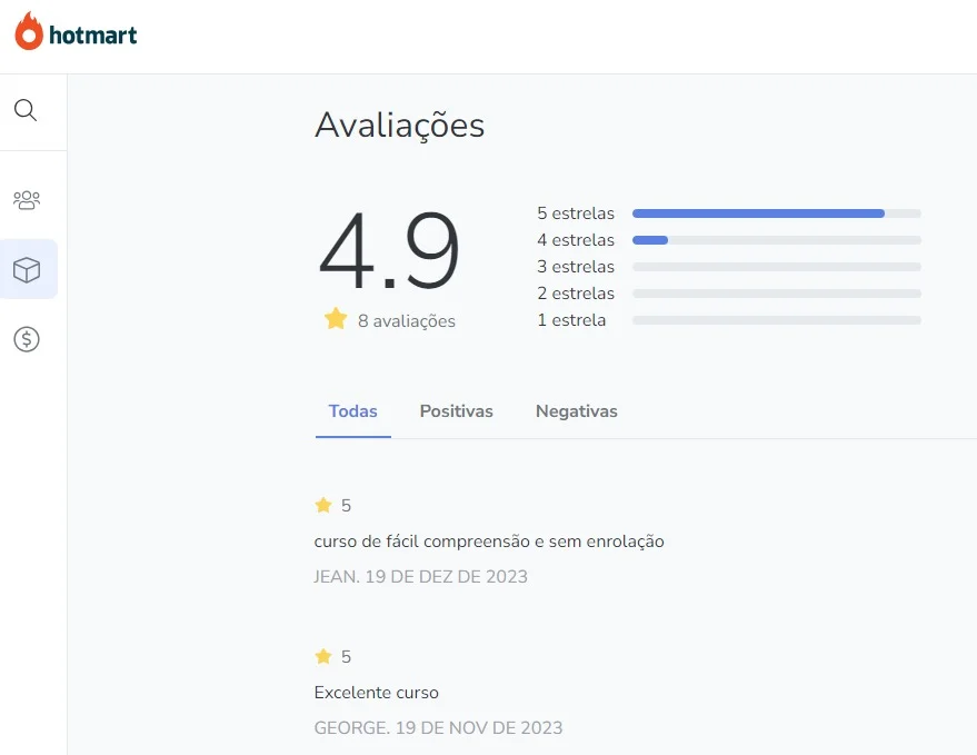 Resultado da pesquisa de satisfação