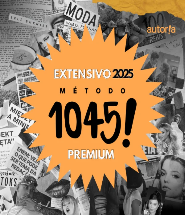 Método 1045 Enem Extensivo Premium 2025 Autoria Educação