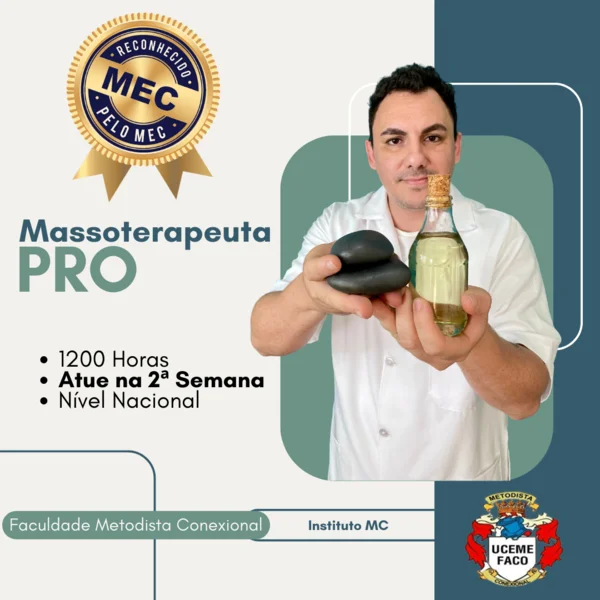 Curso Massoterapia Instituto MC Leandro Benevides